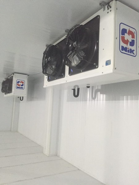 Construction of cold storage rooms and all refrigeration equipment