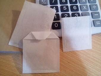 Plan the production of tea bags, herbal tea bags, without the need to buy the device and spend exorb ...