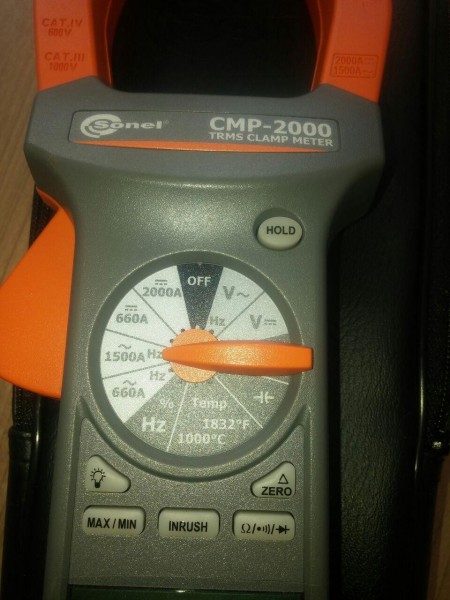 مولتی متر کلمپی CMP-2000