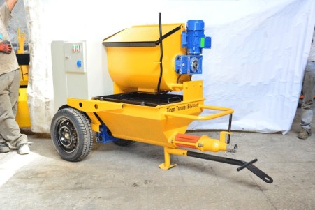 دستگاه پاشش مواد فایرپروف