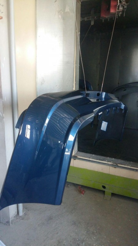 رنگ کوره ای انواع قطعات بدنه خودرو