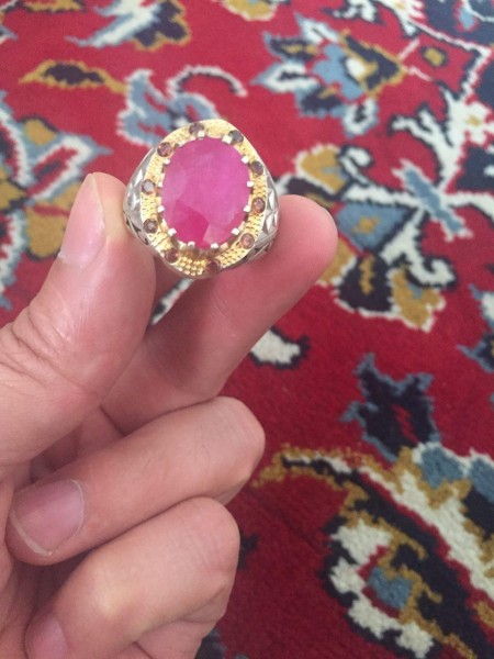 Super sale and immediate ring, antique Ruby