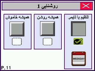 Package control overview ( timer, weekly, OMRON )