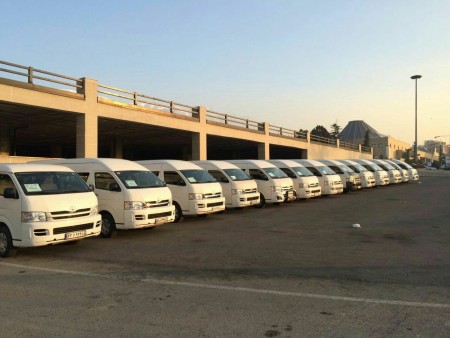 Toyota Hiace van rental