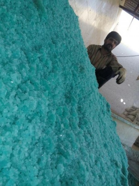 Iron sulphate - alum green 440 USD