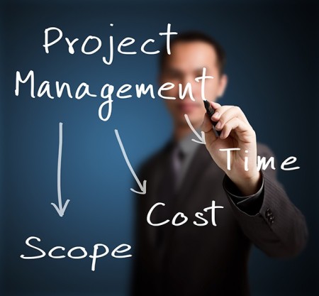 Management and control of industrial projects with MSP software