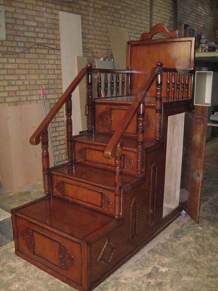 Price of wooden pulpit, mosque pulpit, all-beech pulpit