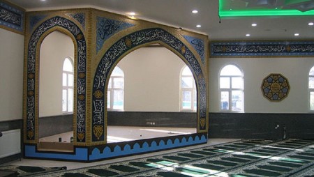 دکوراسیون مذهبی دکوراسیون داخلی مساجد و نمازخانه ها دکوراسیون نمایشگاهی