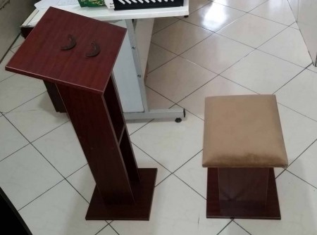 Price of sitting prayer table and chair, online sale of prayer chair