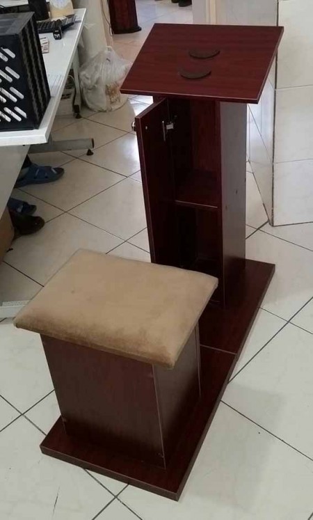 Price of sitting prayer table and chair, online sale of prayer chair