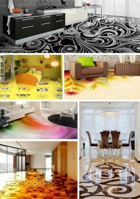 کفپوش سه بعدی یکپارچه کورین