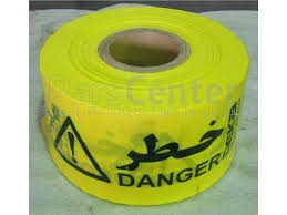Warning tape and sharing, packaging, and nylon