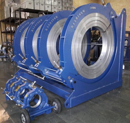 Polyethylene welding machine (bot fusion)