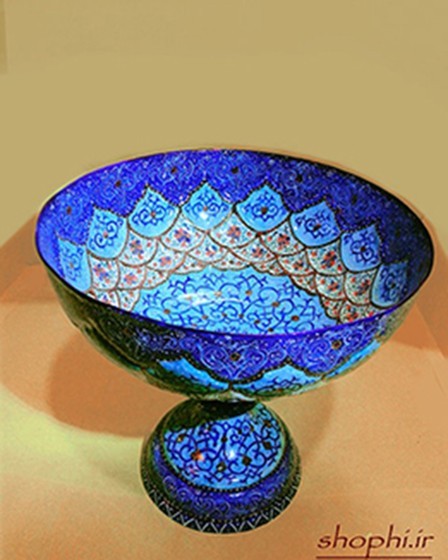 ارسال جزئی و کلی  ظروف خام میناکاری  ویژه تولیدی ها و کارآموزان (آموزش رایگان در سایت شاپ های)