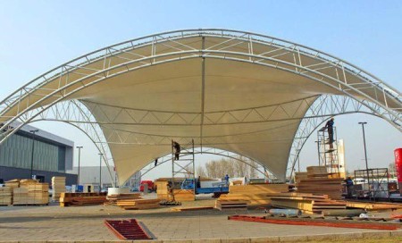 سازه های پارچه ای غشائی