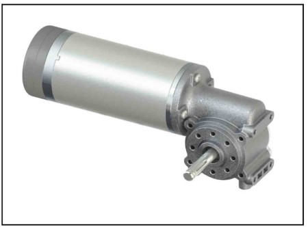 Electric motor elevator door