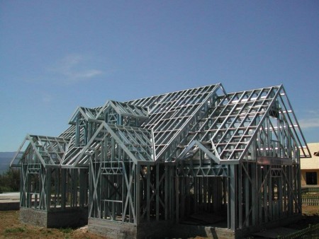 تولید ساختمان های پیش ساخته LSF