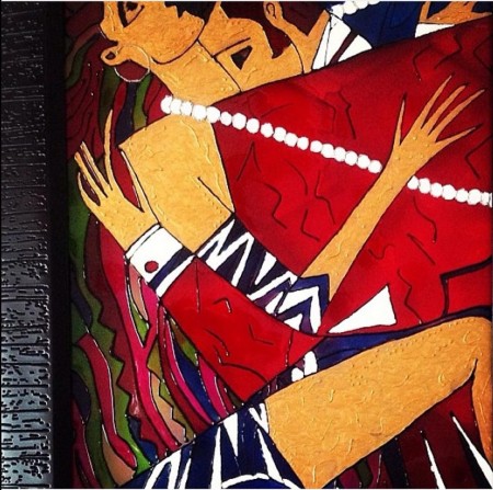 طراحی و نقاشی روی شیشه، ویترای