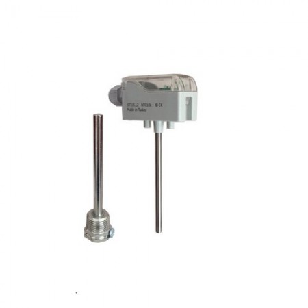 Submerged temperature sensor