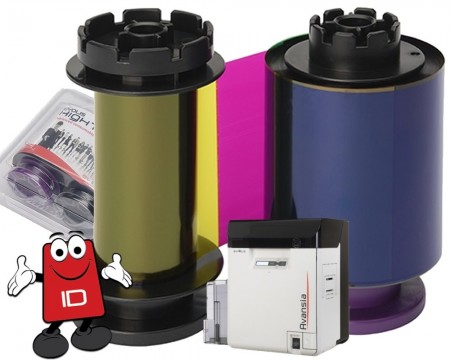 ریبون اولیس evolis مناسب برای پرینترهای چاپ کارت اولیس