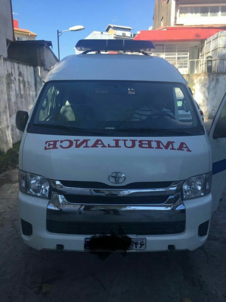 Ambulance Toyota Hayes ۲۰۱۴