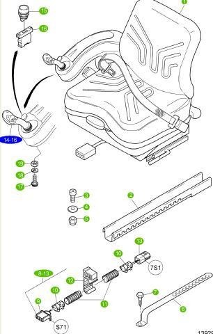 لوازم انواع لیفتراک های برقی و دیزل Linde-Komatsu-TCM-Hyunda