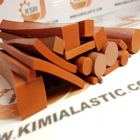 The bar longitudinal rubber