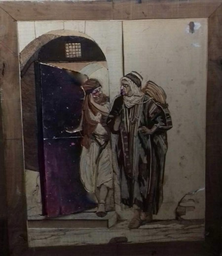 تابلو های معرق تمام چوب زیبا