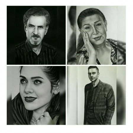 ۴۰%تخفیف ویژه سفارش نقاشی سیاه قلم به مناسبت روز عشق