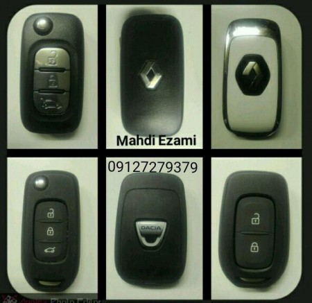 ساخت کارت رنو , کددهی ریموت و کلید رنو (همه مدل ها)