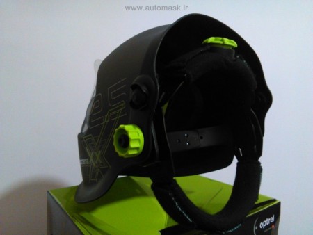 کلاه ماسک اتوماتیک جوشکاری مدل panoramaxx ساخت ٱپترل سوئیس