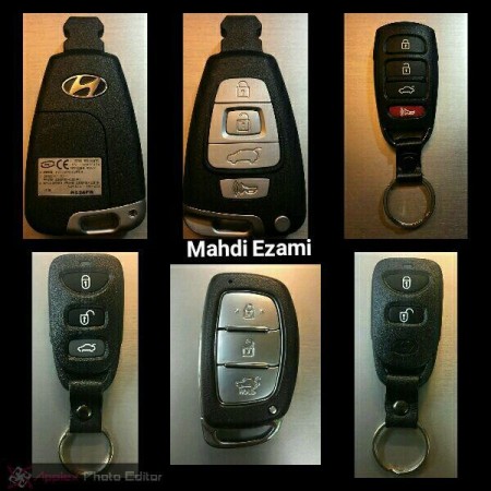 ساخت کلید , ریموت و سوئیچ هیوندا , کیا (همه مدل)