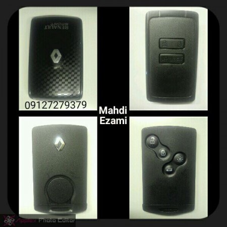ساخت کارت رنو , کددهی ریموت و کلید رنو (همه مدل ها)