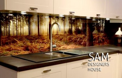 چاپ روی شیشه با طرح دلخواه شما در خانه طراحان سام