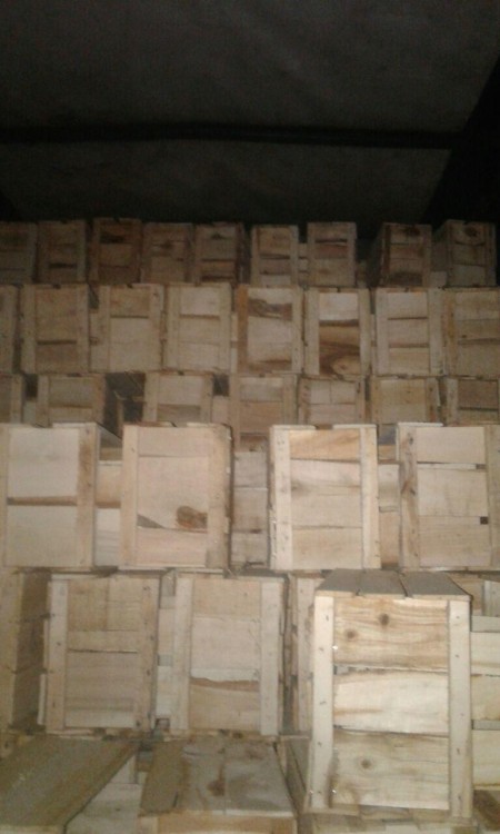 جعبه میوه چوبی