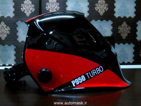 کلاه ماسک اتوماتیک جوشکاری مدل  P950 TURBO ساخت ترافیمت ایتالیا