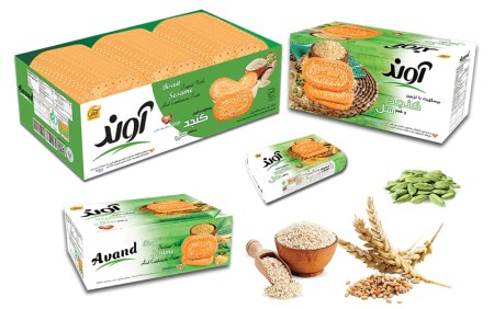 (Sesame cookies (with dill - with cardamom