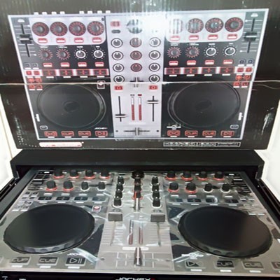 Package device DJ + هاردکیس + microphone