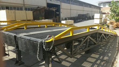 Mobile Ramp, Open Yard Ramp, Metal Ramp