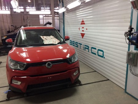 کابین رنگ تعمیرگاهی خودرو