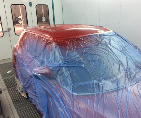 کابین رنگ تعمیرگاهی خودرو