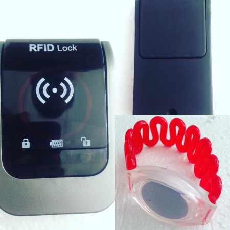 قفل الکترونیکی کمد استخر ی وباشگاهی