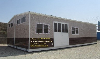 ساختمان پیش ساخته پنلی با ساندویچ پنل