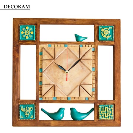 Wall clock plan featured traditional دکوکام