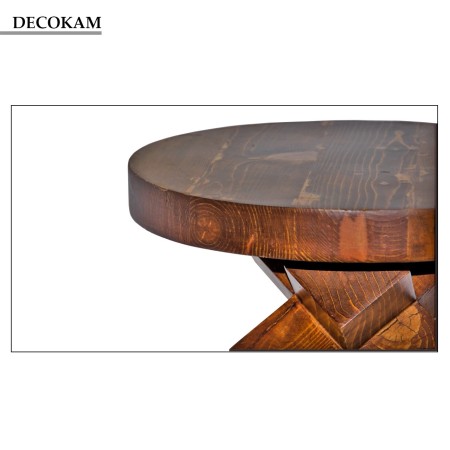 Desk honey wood finish دکوکام, the layout کیوب