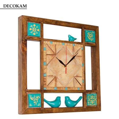 Wall clock plan featured traditional دکوکام