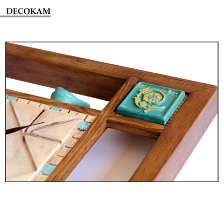 Wall clock plan featured traditional دکوکام