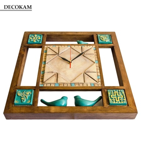 Wall clock plan featured traditional دکوکام