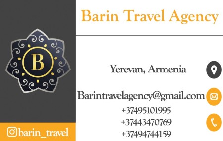 ارایه کلیه خدمات توریستی در کشور ارمنستان