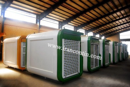 Production and sale of prefabricated buildings and structures